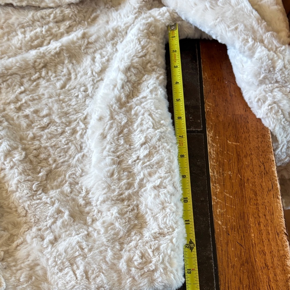 Ci Sono Cream Teddy Jacket - Picture 9 of 11